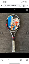 racchetta babolat aeropro drive french open roland garros nuova! Grammi 300 mani
