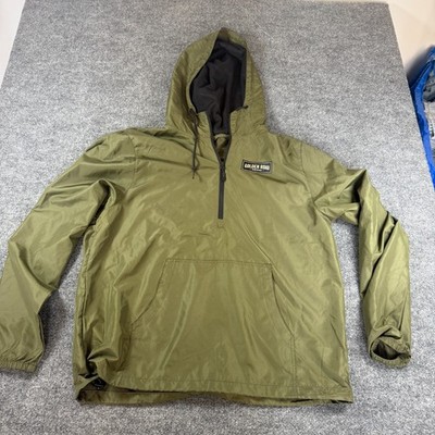 Brand New Mens XL, Green Golden Road Brewing Rain Jacket Hooded Los Angeles
