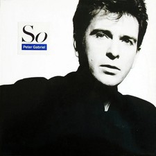 Peter Gabriel ~ So  Classic 12" Vinyl LP Record - Inc Sledgehammer 1986 VGC