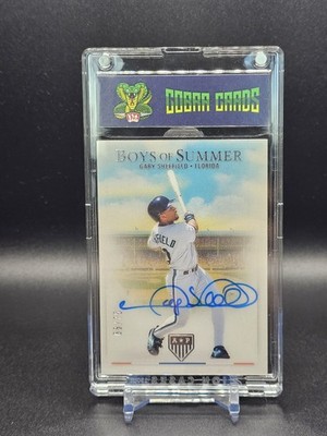 2023 National Treasures ''AP'' Boys Of Summer - Gary Sheffield Auto 63/75 Marlins