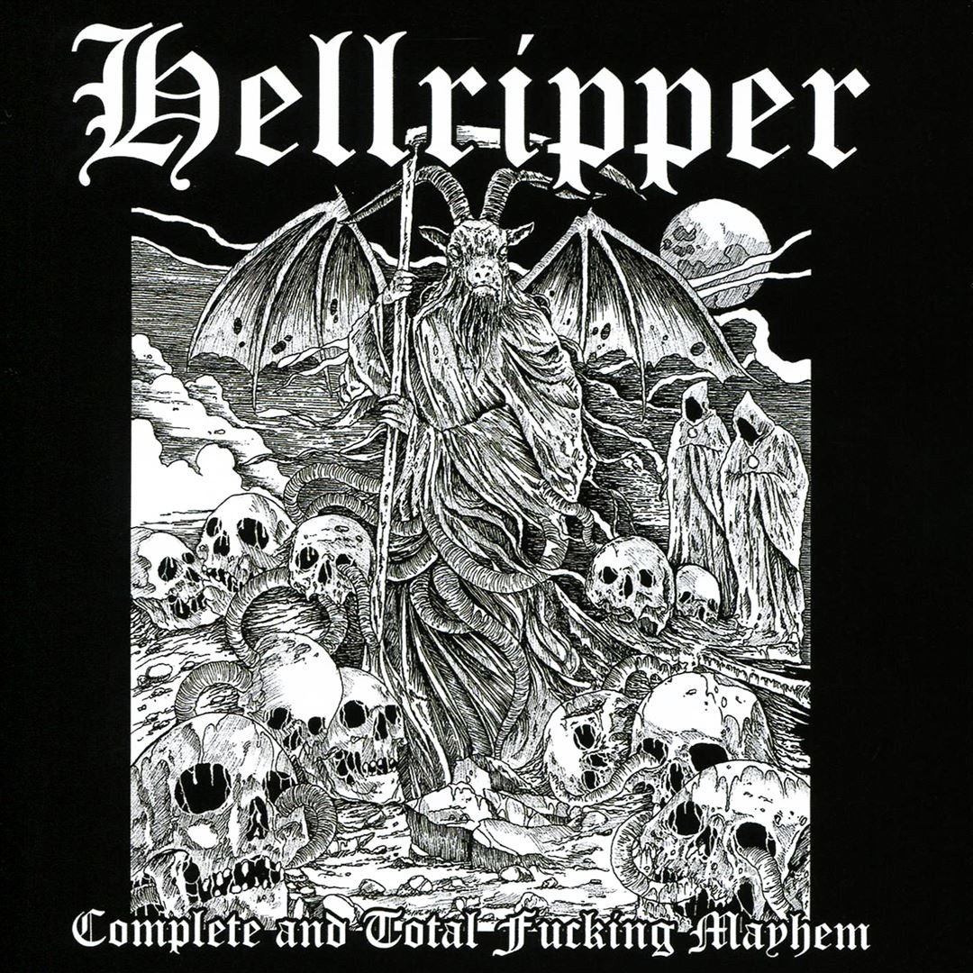 HELLRIPPER COMPLETE AND TOTAL FUCKING MAYHEM NEW CD
