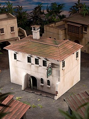 Taverne Schwarzer Schwan, Gelände, Tabletop, Freebooters Fate, NEU/OVP