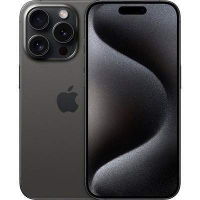 Apple iPhone 15 Pro Max 512GB GSM / CDMA Unlocked Phone - Black Titanium -  Used