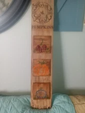 Fall Wood Rustic Sign