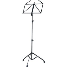 K M Extra Heavy Duty Music Stand Black