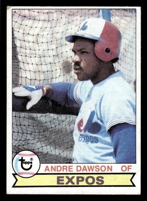 1979 Topps Andre Dawson (HOF) #348 - Montreal Expos - VG