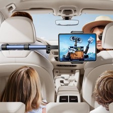 18.11 Inch Long Arm Car Headrest Tablet Holder For iPad Switch And Smartphones