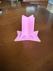 Vintage 1966 Mattel Barbie Family Pink Plastic Doll Display Stand