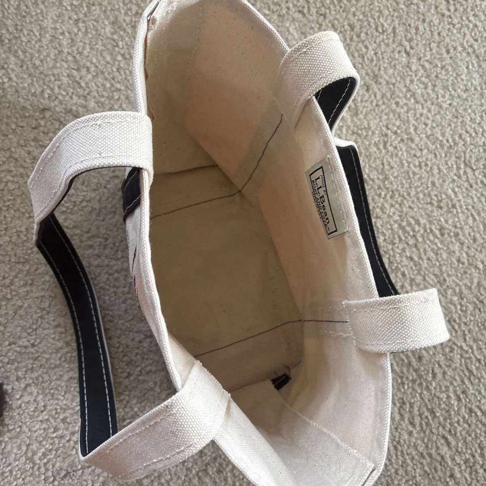 BOLSO DE MANO OFICIAL DE LONA LL Bean PROVEEDOR DE EXPERIENCIA DEL DERBY DE KENTUCKY De colección 13X9 Foto 4 de 4