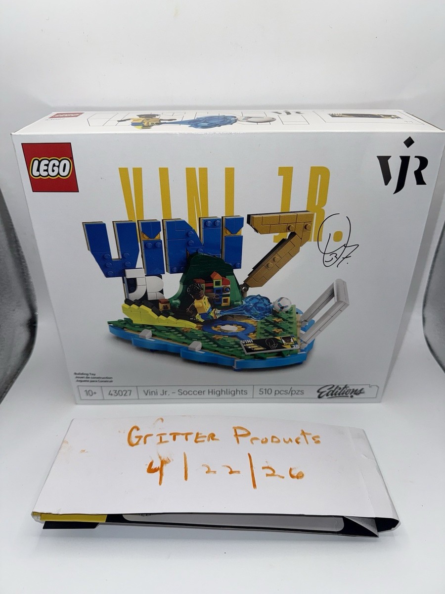 Vini Jr.LEGO #43027 Lego World Cup Legos Vini Jr Fast Ship New in