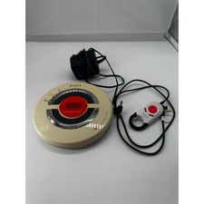 Vintage Sony Psyc CD Walkman D-EJ100 with remote - works perfectly 