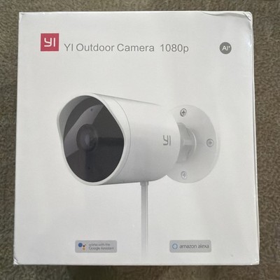 YI Outdoor Camera Wi-Fi 1080p Weatherproof Night Vision Model YHS 3020