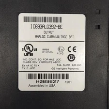 GE FANUC IC693ALG392-BE OUTPUT ANALOG CURR/VOLTAGE 8PT