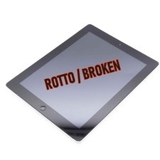 APPLE iPAD 2 64GB WIFI + 3G ROTTO PER PARTI DA RIPARARE VINTAGE