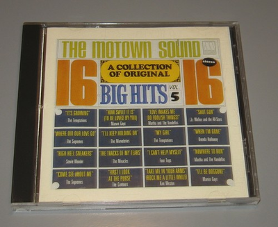 #ad The Motown Sound A Collection Of 16 Big Hits Vol 5 CD 1989 Motown Records $14.99