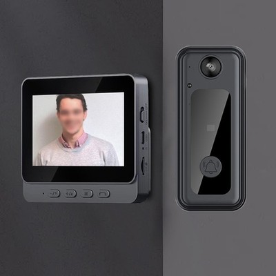 Easy Indoor Captain Card Insertion Video Doorbell with Automatic Recording