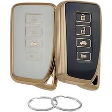 TPU Key Fob Cover Compatible with 2013-2021 ES300h ES350 GS350 GS450h IS200t IS3