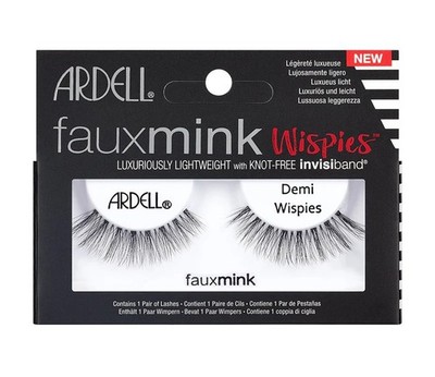 Falsche Wimpern Faux Mink Leicht & Verführerisch Invisible Band Ardell Demi 