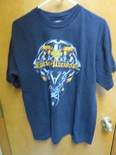 Harley Davidson El Paso TX. Black Short Sleeve T-shirt Men's Large USA Made