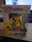 Pikachu Funko Pop Pokemon #353 Flocked GameStop Exclusive NEXT DAY SHIPPING