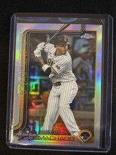 🔥Manny Machado 2025 Topps Chrome Update All Star Game #ASGC-14 Refractor Padres