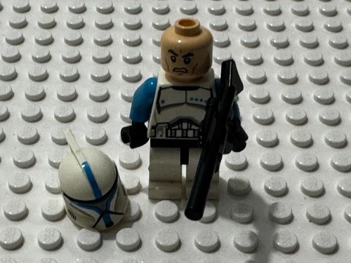 LEGO CLONE TROOPER LIEUTENANT FIGURE MINIFIGURE STAR WARS