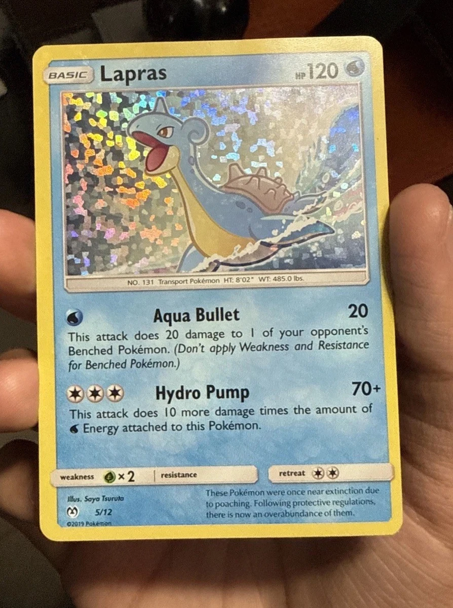 mcdonald's lapras pokemon card Lapras 005/012 McDonald's 2019 for sale