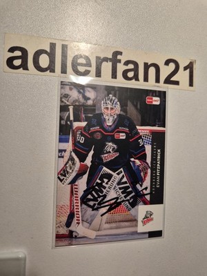 DEL 25-26 2025-2026 SIGNIERT Evan Fitzpatrick Nürnberg Ice Tigers