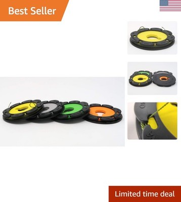 Nirvana 4-Pack Fly Leader Rig Holder - Ultra Thin and Color-Coded Storage