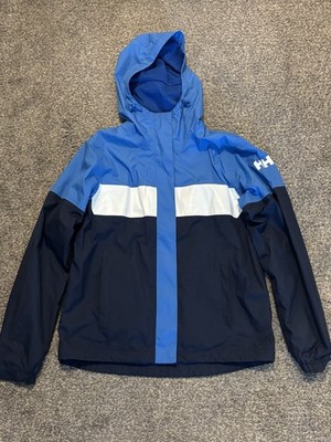 Helly Hansen Jacket Women s Small Windbreaker Colorblocked Active Blue