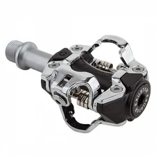 Exustar PM211 Dual-Sided SPD MTB Pedals with Chromoly Axle & Adjustable Tension
