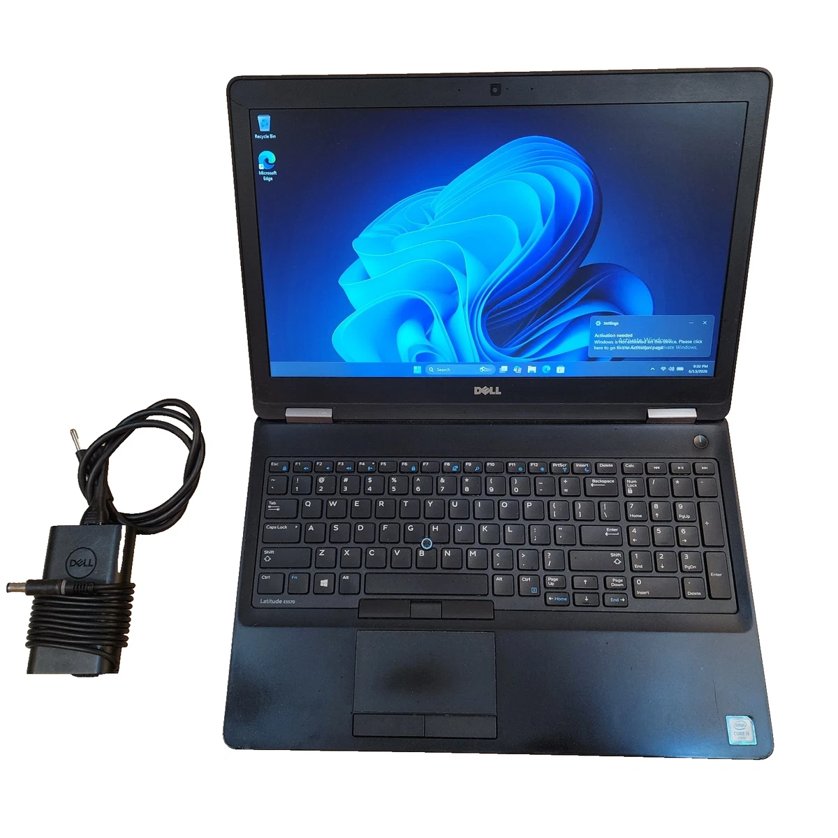Dell Intel Core i5 6th Gen. PC Laptops & Netbooks 256 GB SSD