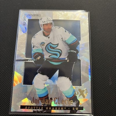 23-24 SkyBox E-X 2000 Jordan Eberle All-Access Credentials Silver 1/108 Hobby