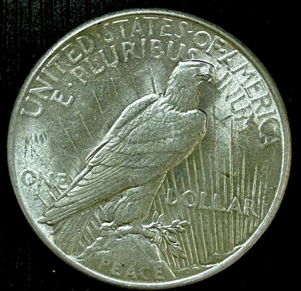 1935 $1 PEACE SILVER DOLLAR UNC - 24492 - Image 2 of 2