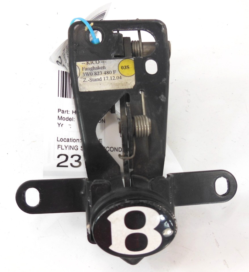 2006 06 Bentley Continental Hood Lock Latch Actuator Secondary Release OEM