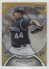 2011 Bowman Sterling Gold Refractor /50 Juan Nicasio #26 0w4w