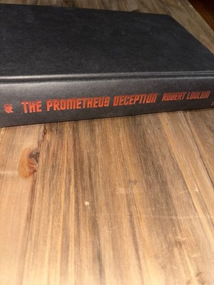 The Prometheus Deception By Robert Ludlum First Edition 2000 Hardcover Black
