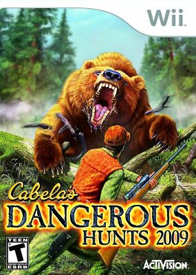 Cabela's Dangerous Hunts 2009 (Nintendo Wii, 2008) *COMPLETE*