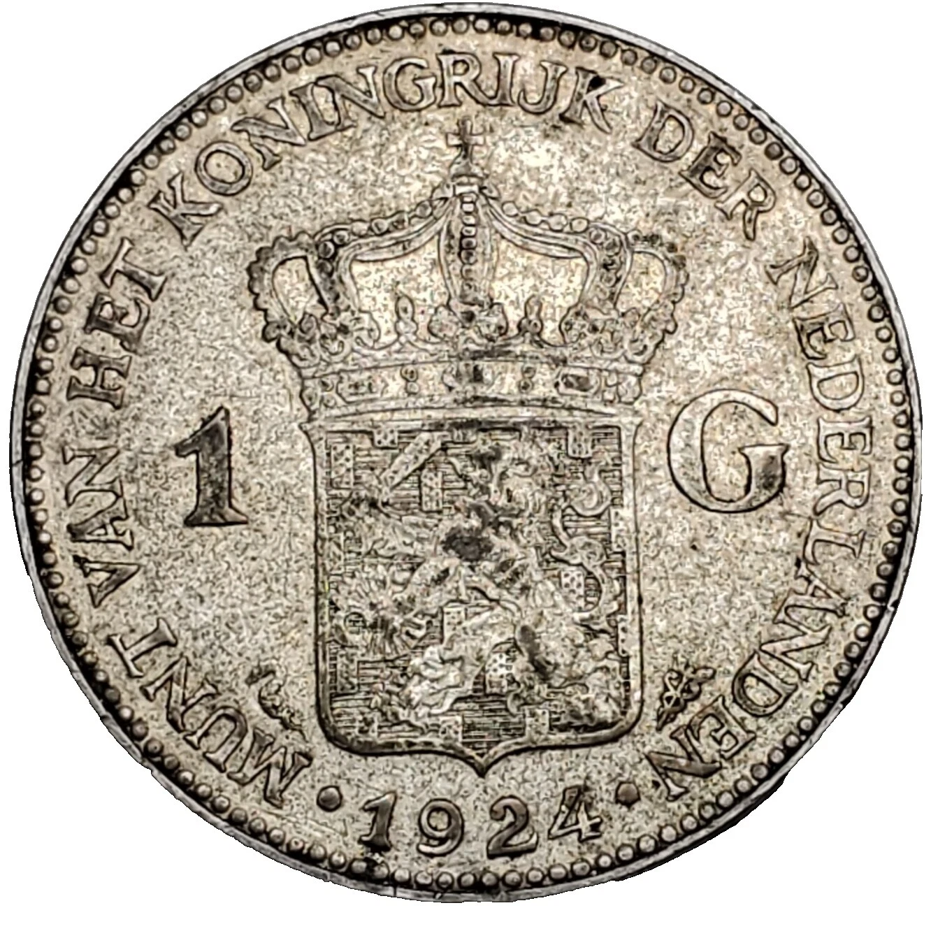 1924 Year Dutch Coins