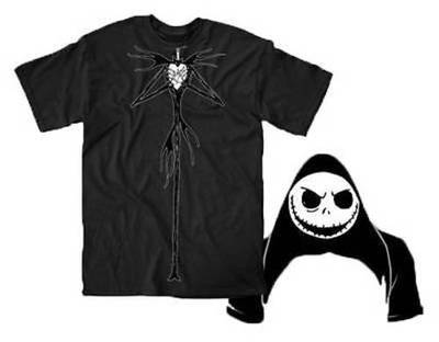 I Am Jack Flip Skellington Nightmare Before Christmas Xmas Mens Costume Shirt