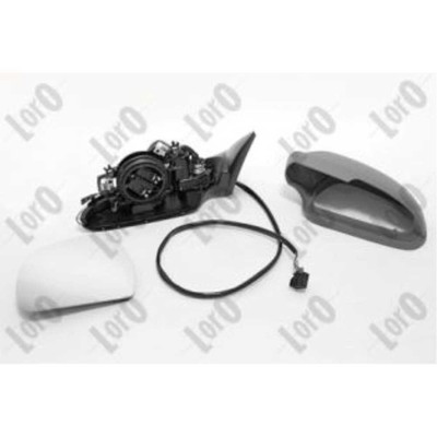 Specchietto Retrovisore Esterno Elettrico E Riscaldabile Per SEAT Ibiza IV (6J5, 6P1, 6J1, 6P5, 6J8, 6P8), Lato Destro, Convesso, Primerizzato