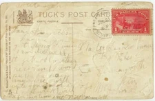 Jul 21 1913 Kansas City Missouri Westport Station 1ct Parcel Post - Dwig ppc
