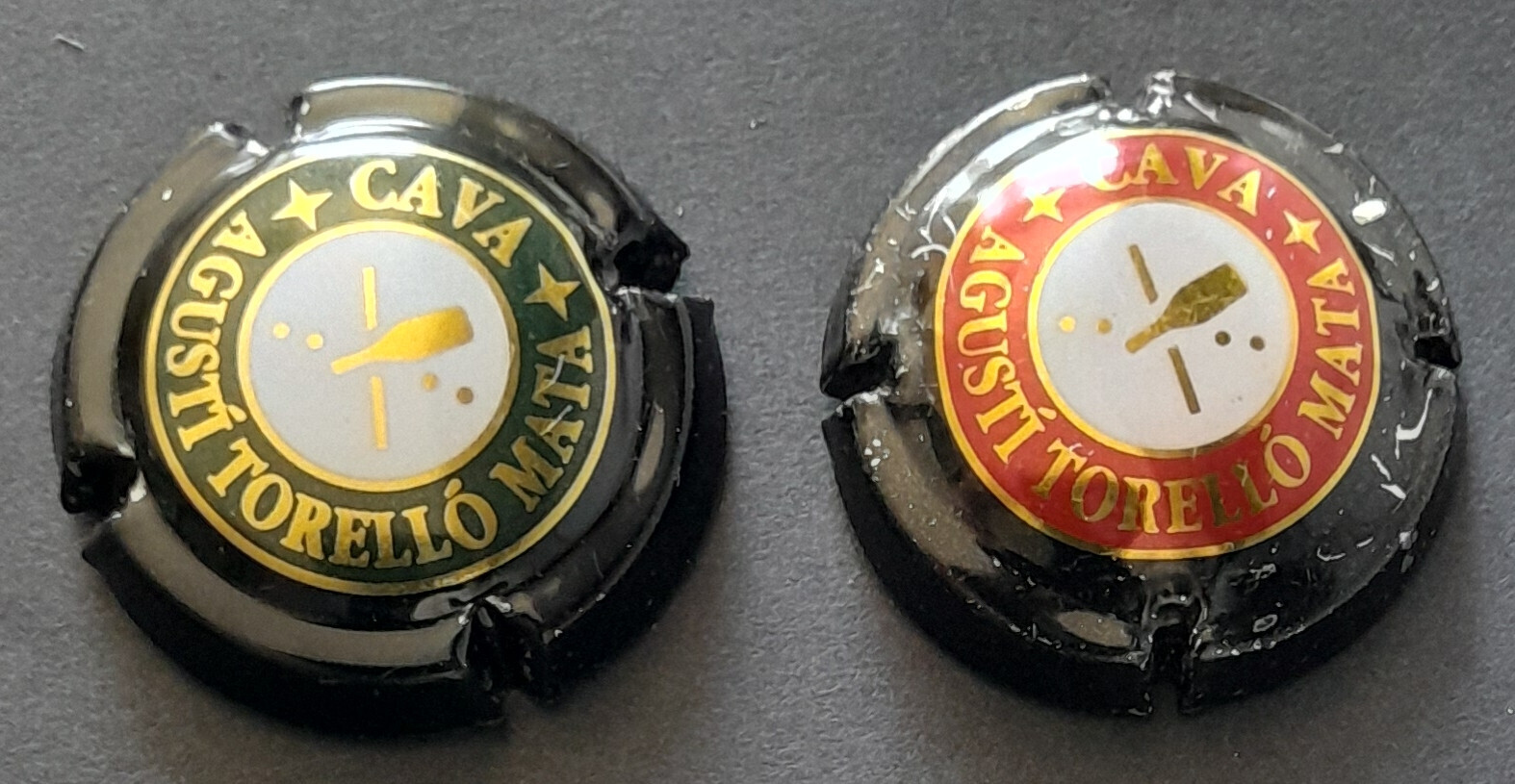 CH052_PLACAS,CHAPAS,CAPSULAS CAVA AGUSTI TORELLO MATA