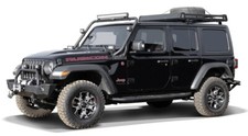 Passend für Jeep Wrangler JL (18-) Schwellerrohr Trittbrette Running Board Black