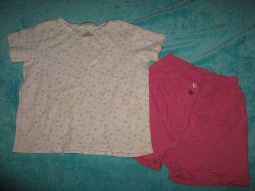 Lot Girls Clothes Size 4 5 5T Summer Spring Shirts Shorts Skirt PJ's Dress B - Picture 7 of 11