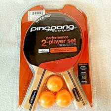 Ping Pong The Original 2 Players Set Includes 2 Paddle and 3 Balls New