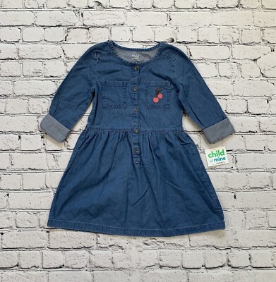 5t dresses The Children's Place Baby And Toddler Girls Print Ruffle Dress | Size 18-24 M with handcrafted smocking and embroidery design that includes seed pearls The Children's Place Baby And