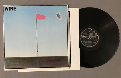 WIRE - PINK FLAG - Vinyl LP Harvest Black Labels Reissue UK 1987 Near Mint!!!