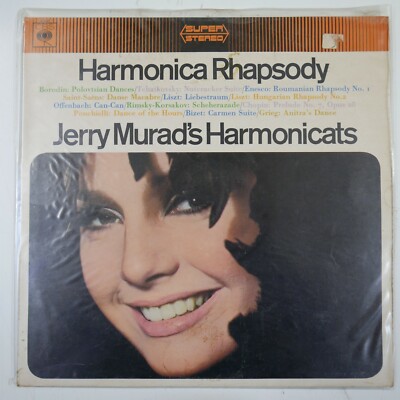 vinyl lp record JERRY MURAD HARMONICATS harmonica rhapsody