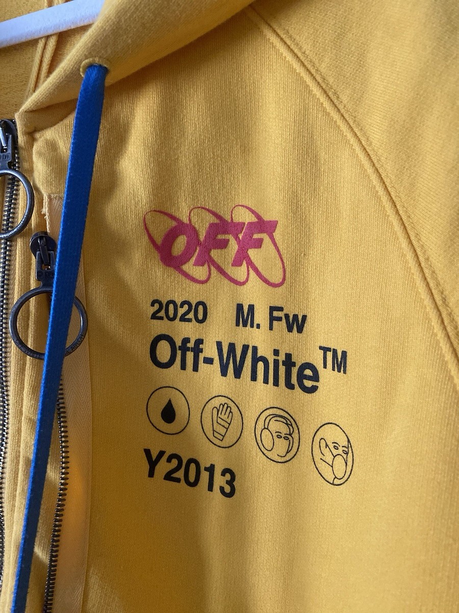 Off-White Industrial Y013 Double Zip Hoodie 'Yellow' | OMBE007F19E300166010 | eBay Off-White Industrial Y013 Double Zip Hoodie 'Yellow' | OMBE007F19E300166010 | eBay